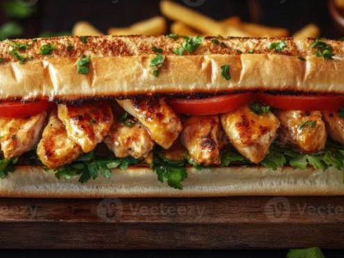 Grilled chicken sandwich
