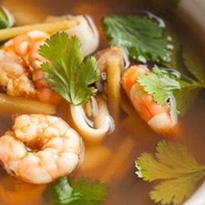 شوربة المأكولات البحرية