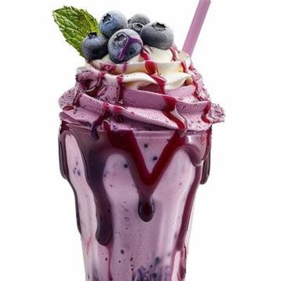 Blueberry Milkshake