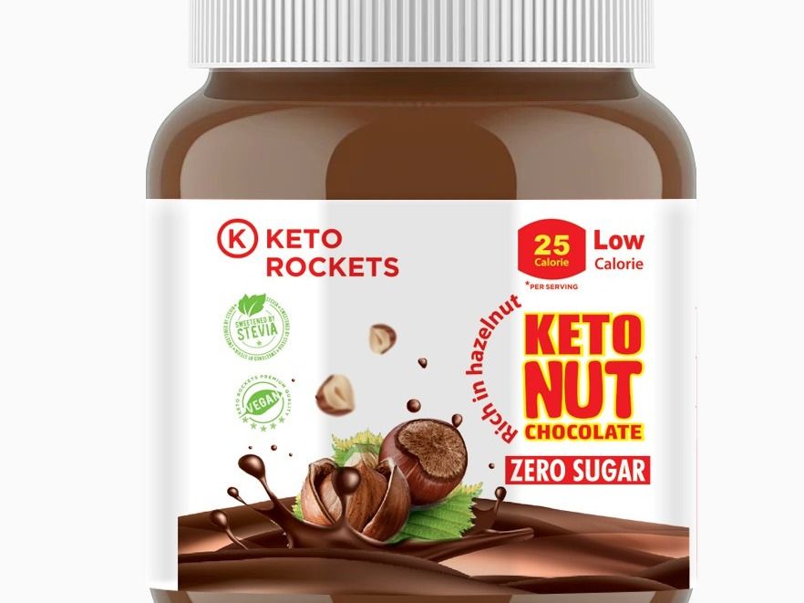 Keto Rockets Chocolate Spread - Zero Sugar
