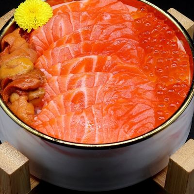 Chirashi Salmon