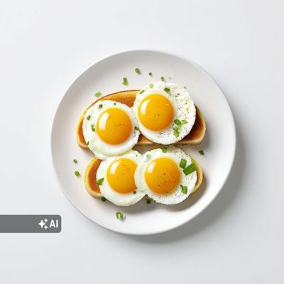 Butter omelette sandwich