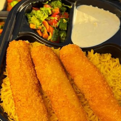 Chicken Roll Meal