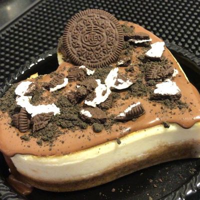 Heart Cheesecake Nutella Oreo
