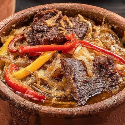 Freekeh Tagine with Meat