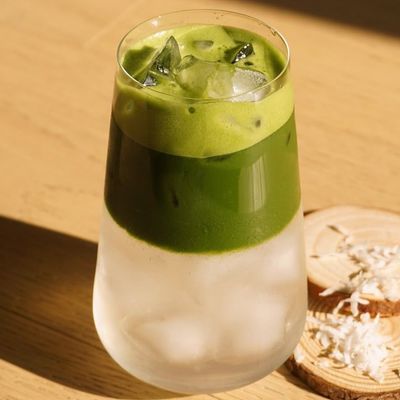 Ice Coconut Matcha Latte