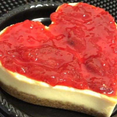 Strawberry Cheesecake Heart