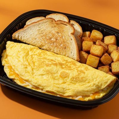 Cheese Omelette Meal