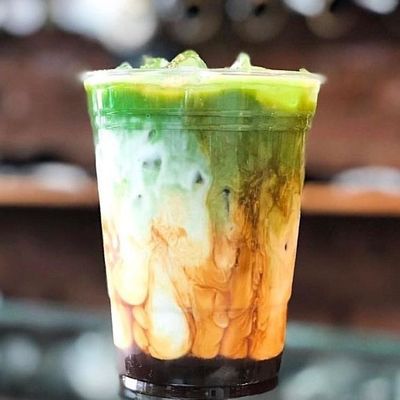 Avocado Cappucino boba