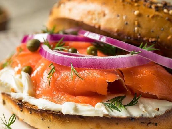 Smoked Salmon Sandwich