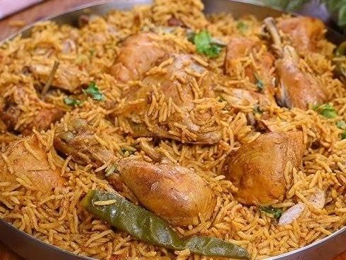 Half Kabsa Chicken