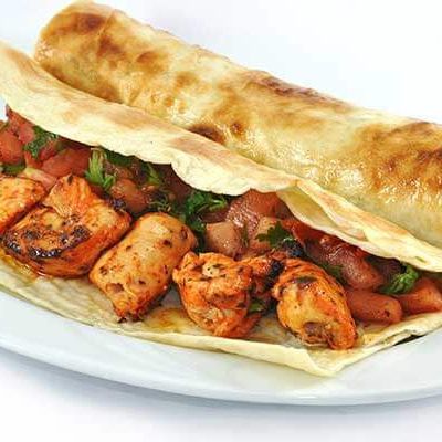 Grilled Breasts In Syrian Bread