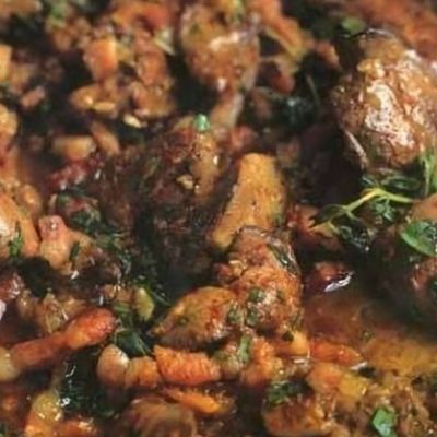 طاجن كبدة خروف
