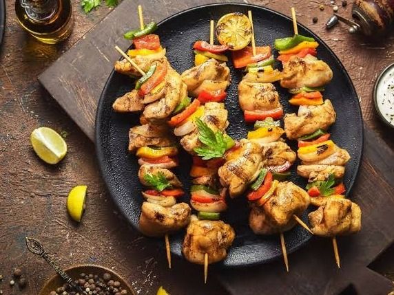 Chicken Shish Tawook Platter