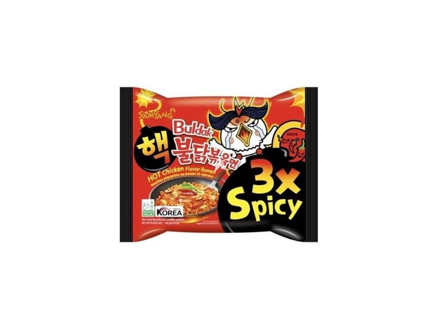 Samyang Buldak 3x Spicy Hot Chicken Flavor Ramen - 140 Gm