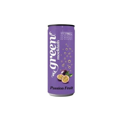 Green Cola Mocktails Passion Fruit Flavor