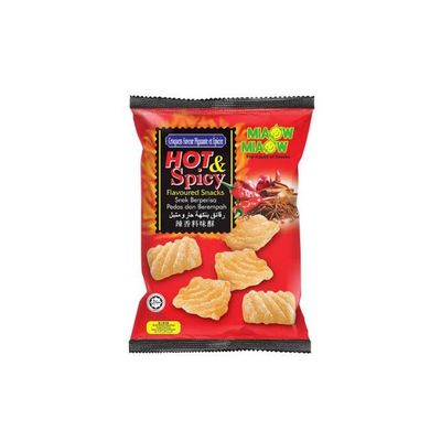 Miaow Miaow Chips Hot & Spicy 60G