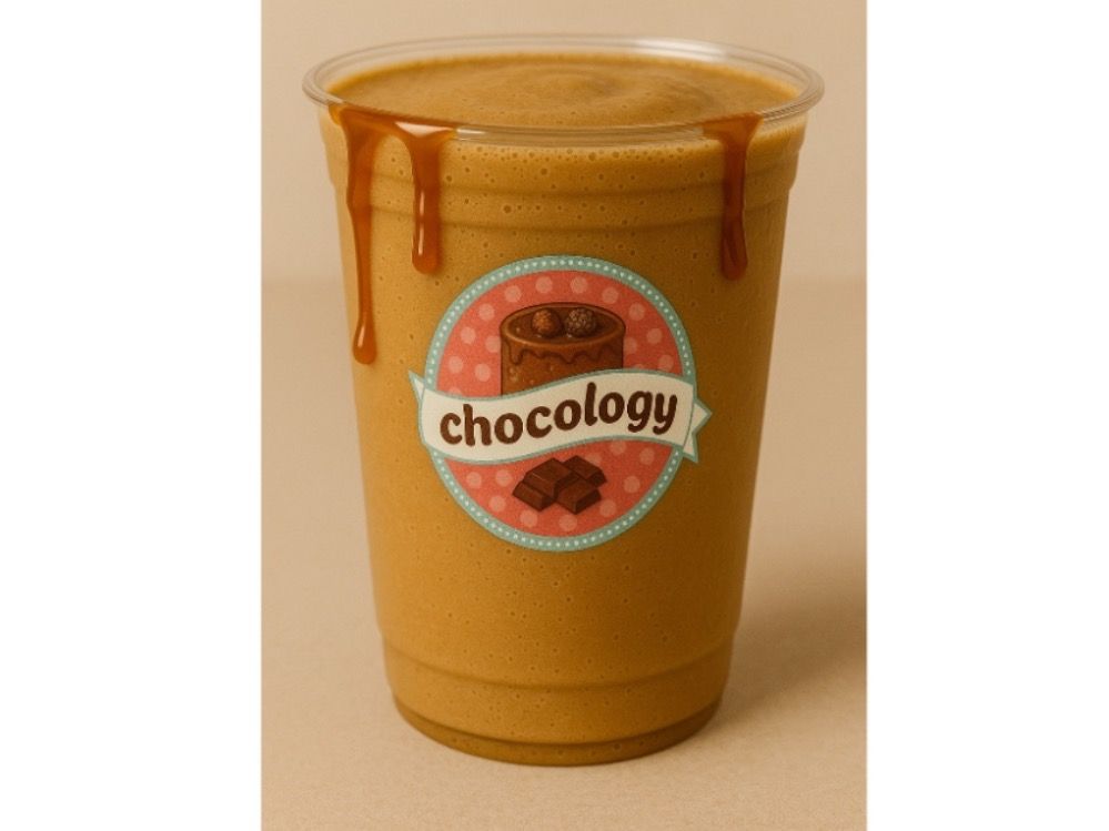 Caramel Frappé Coffee