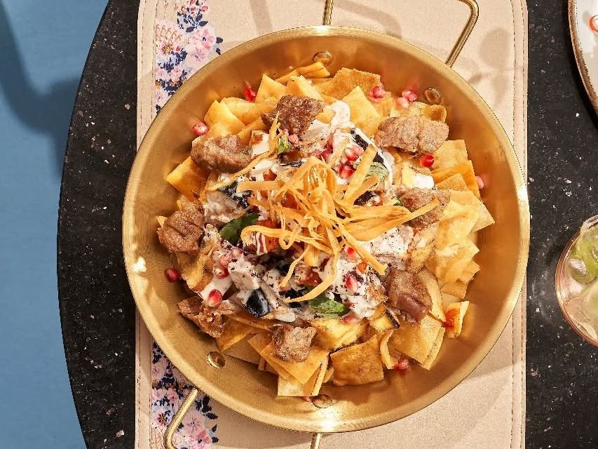 Fattah Eggplant And Meat