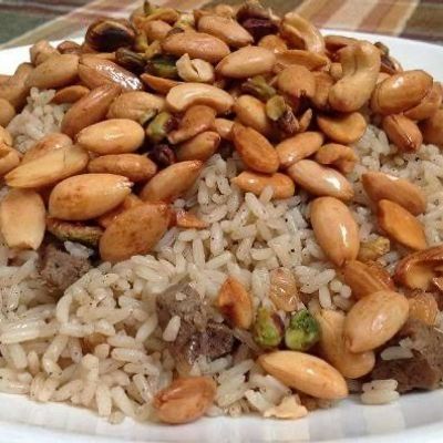 Rice With Oriental Mix And Liver