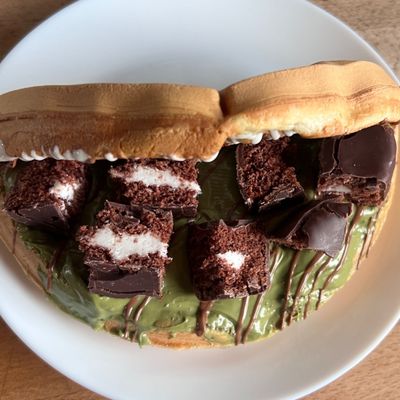 Sandwich Waffle Bomb