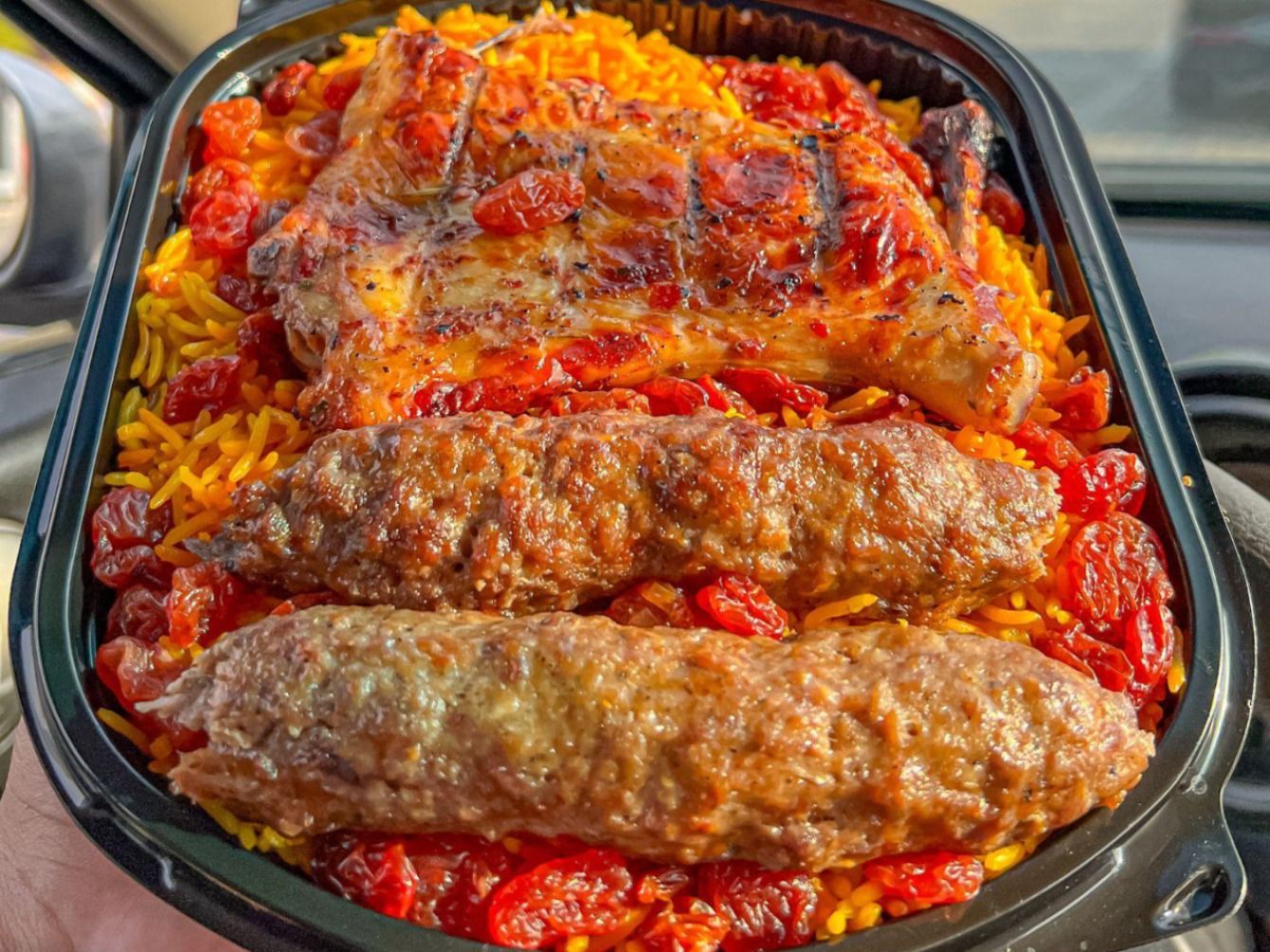 Quarter Chicken Meal + Rice + 1\8 Kofta