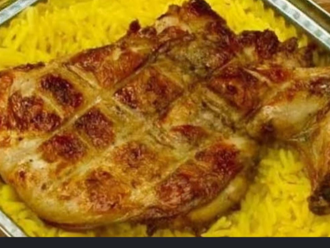 Quarter Charcoal Grilled Chicken Breast Meal