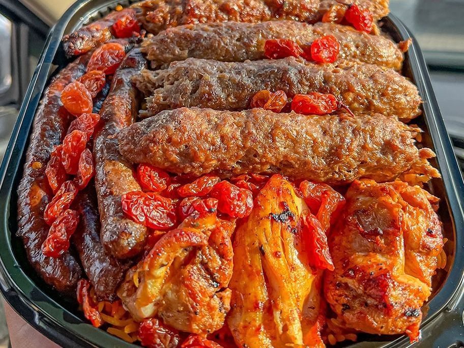 Quarter Kofta Meal + 3 Shish Tawook + 6 Sausage