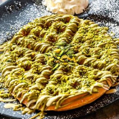Waffle pistachio