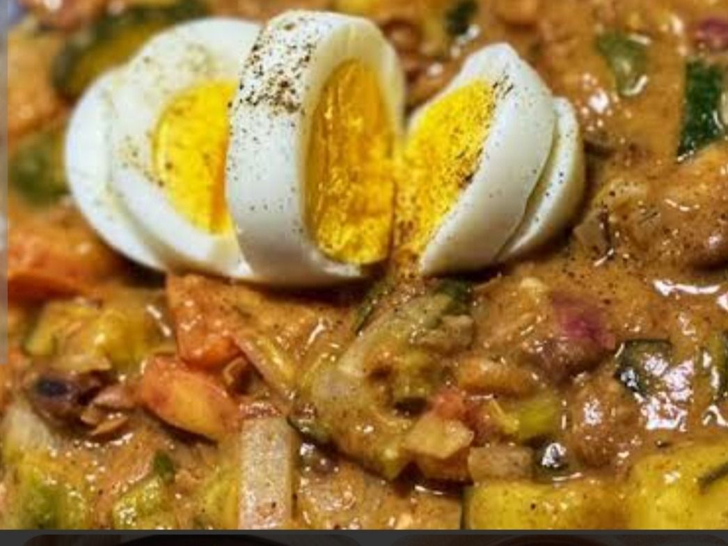 Foul with eggs