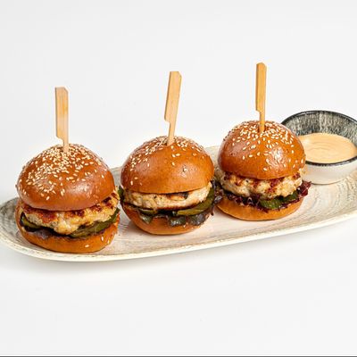 Chicken Burger Sliders