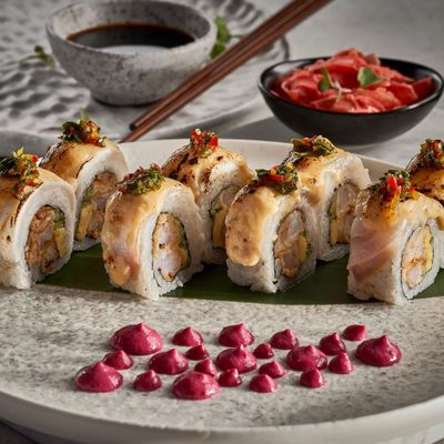 Shrimp Parmesan Roll