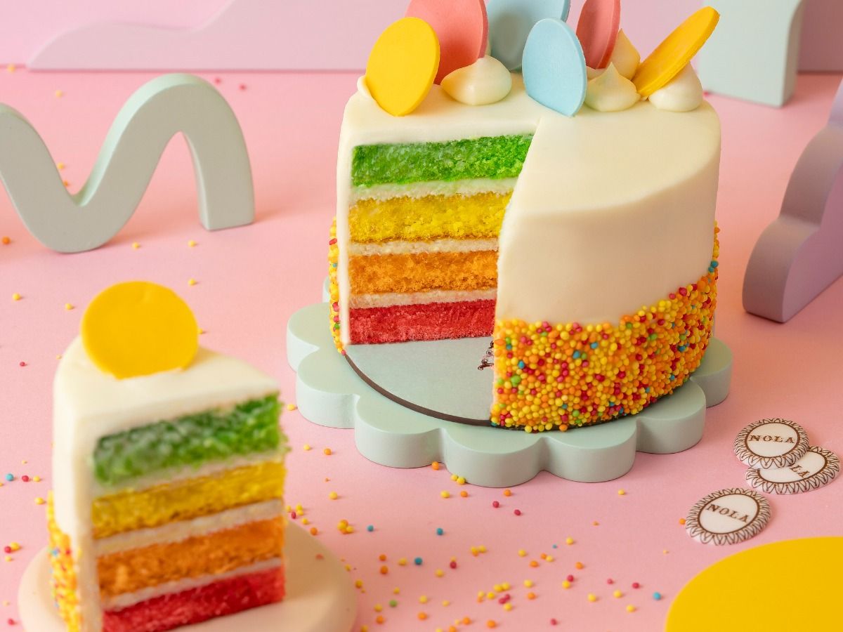 Vanilla Birthday Small Cake