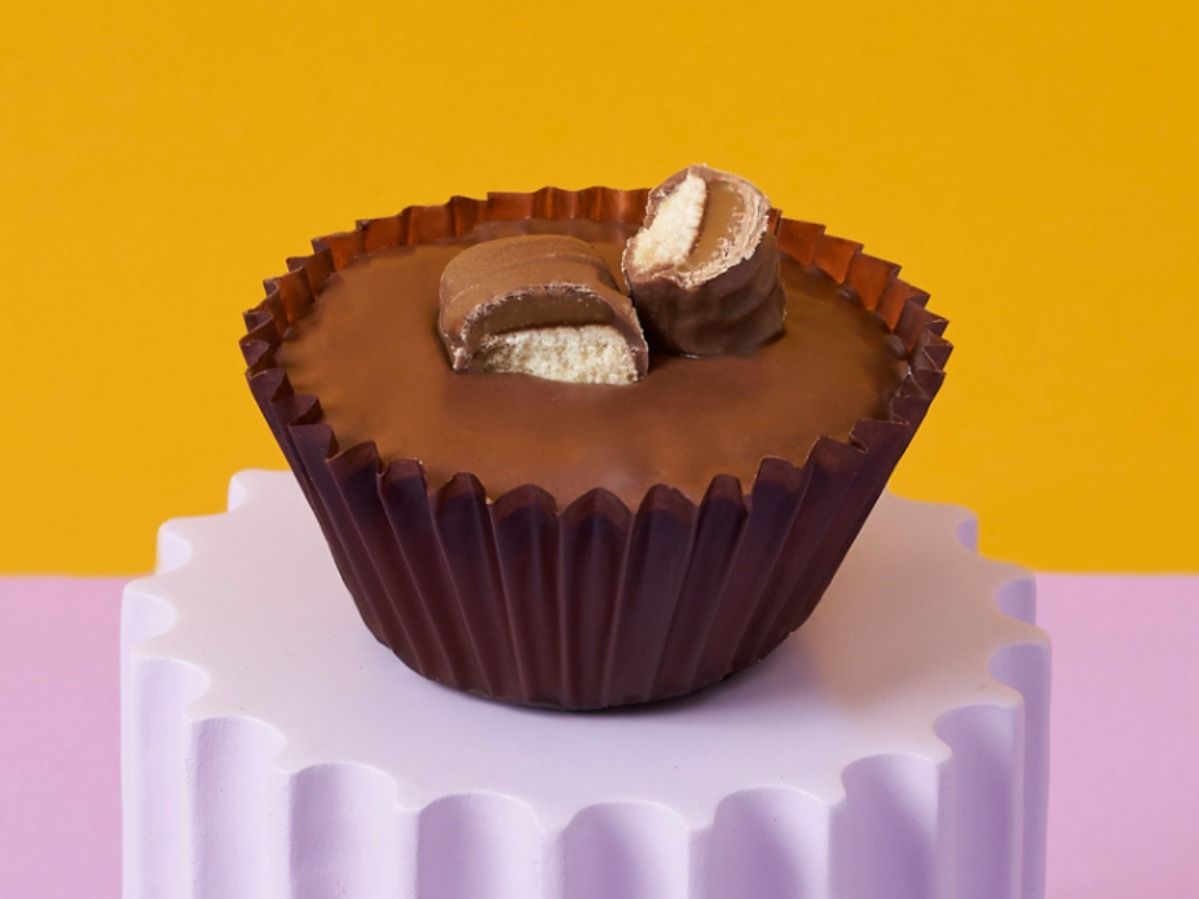 Nutella Twix Cupcake