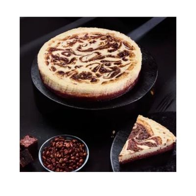 Espresso Brownies Marble Cheesecake