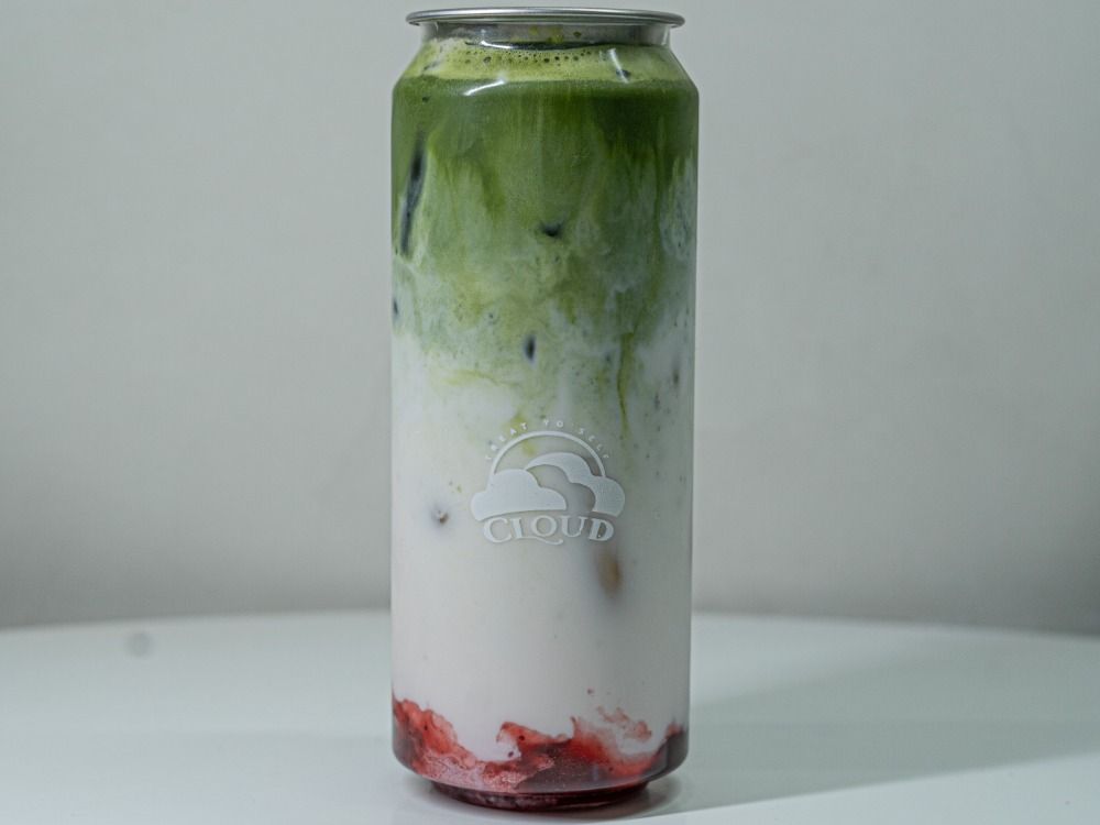 Ice Strawberry Matcha