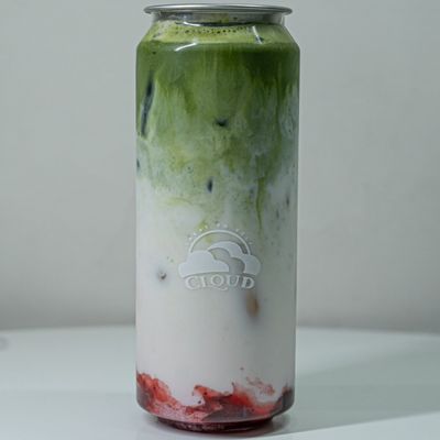 Ice Strawberry Matcha