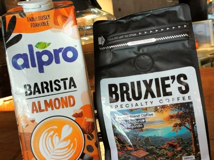 Bruxies House Blend Coffee & Alpro Milk Bundle