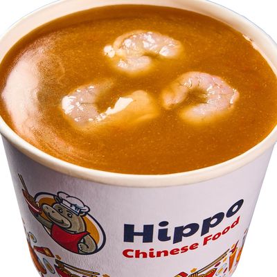 Tom yum shrimp soup