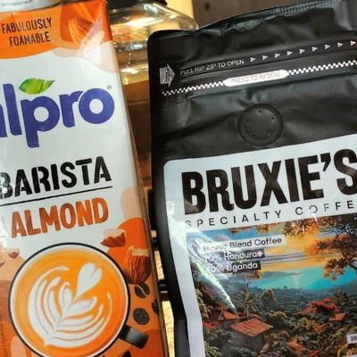 Bruxies House Blend Coffee & Alpro Milk Bundle