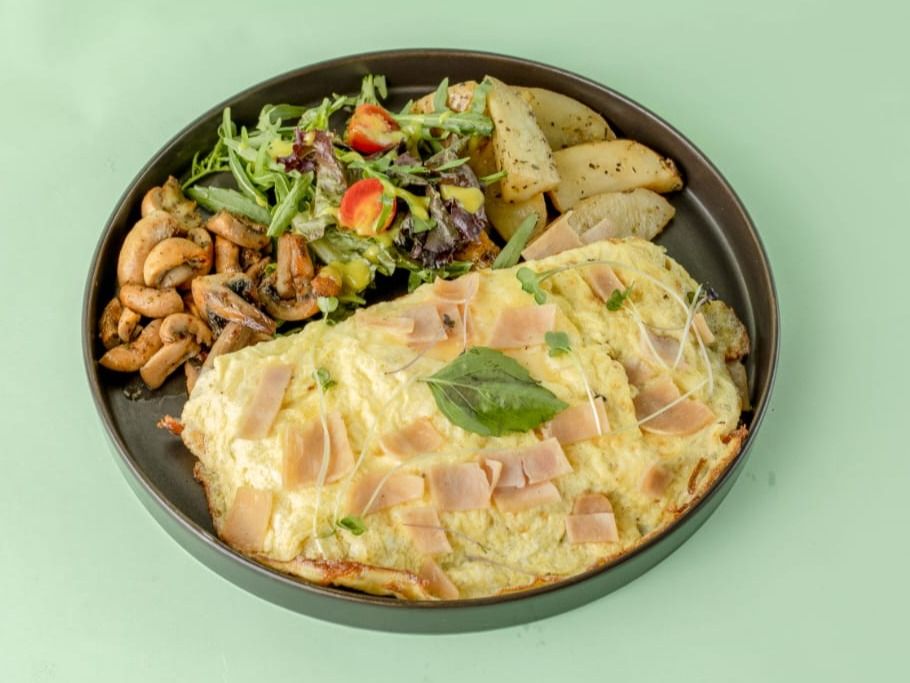 Salmon Omelette