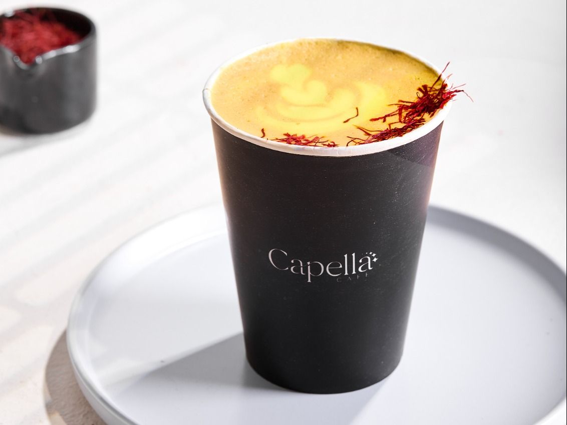 Saffron Latte