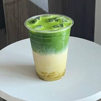 Iced Pistachio Matcha Latte