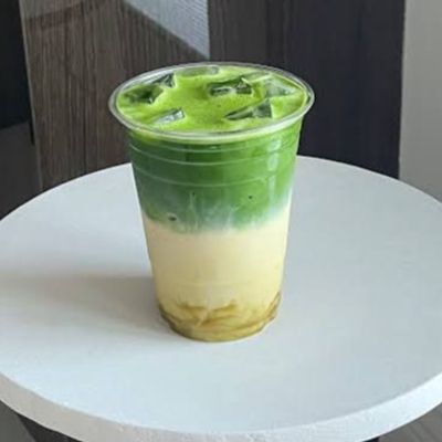 Ice Pistachio Matcha Latte