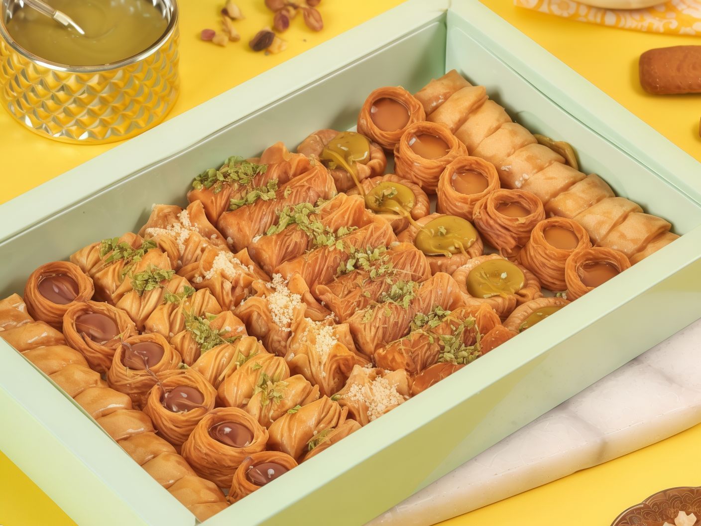 Shar2Y Twist Torkish dessert