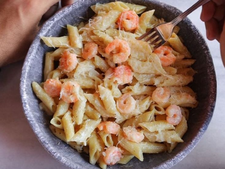 Alfredo Shrimp