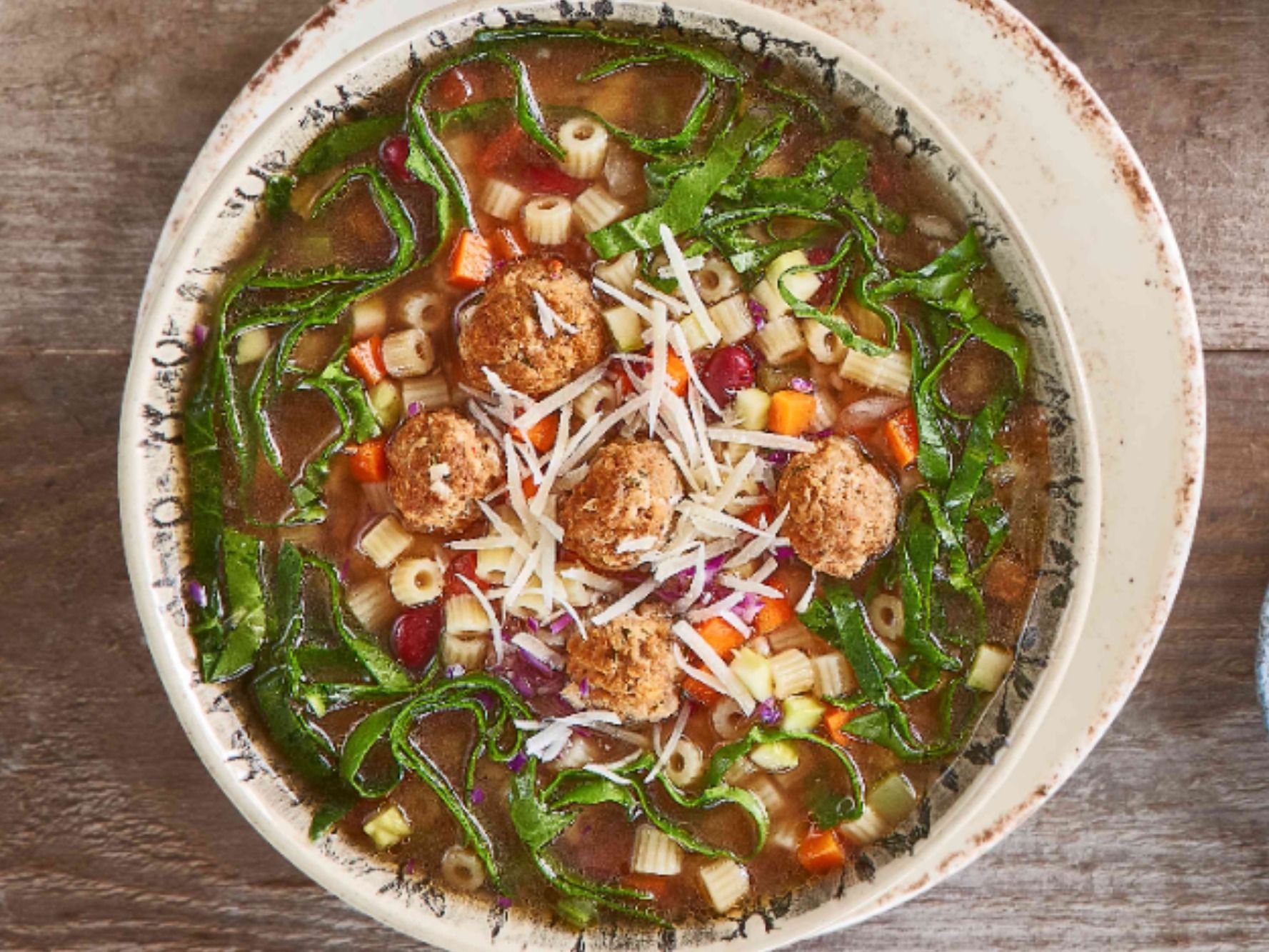 Minestrone Meat Ball Soup