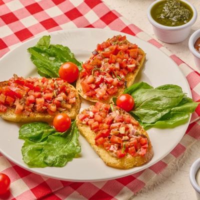 Tomato bruschette