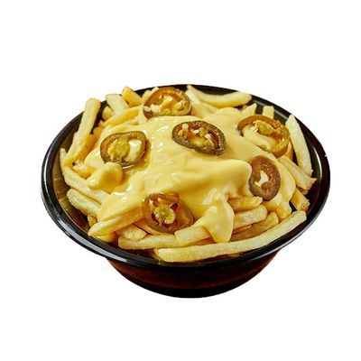 Fries with Jalapeno and Cheese