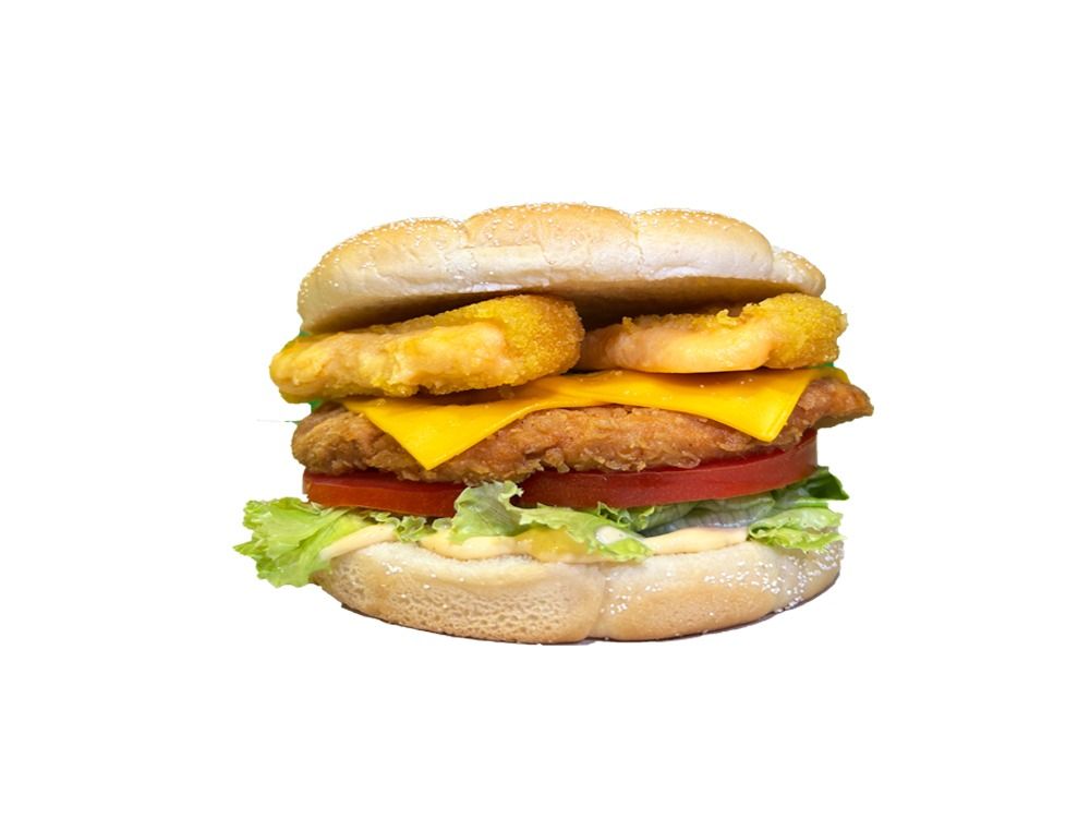 Cheese Bomb Chicken Burger